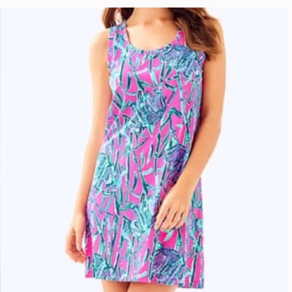 NEW Lilly Pulitzer Raylee Dress Mandavilla Pink Extra Lucky - XL - Picture 2 of 14